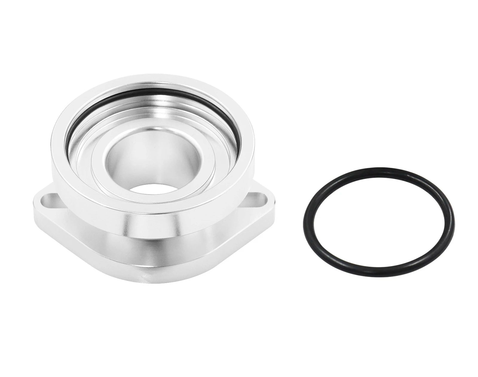 Adaptateur de dump valve Greddy FV RS vers HKS FV SSQV en aluminium avec joint torique