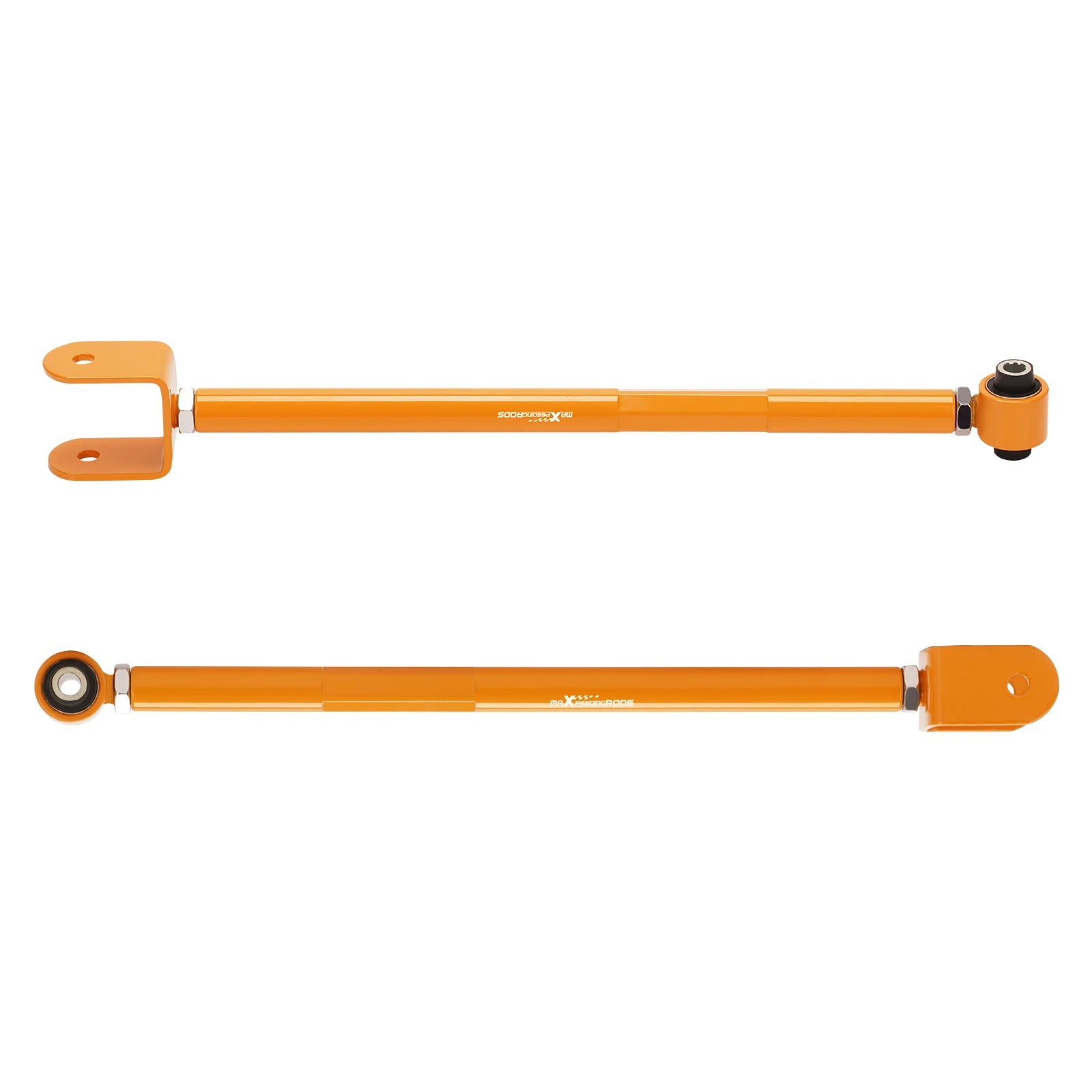 Bras de carrossage arrière réglables BMW E36 E46 E83 Z4 E85 E86 E89 en finition orange