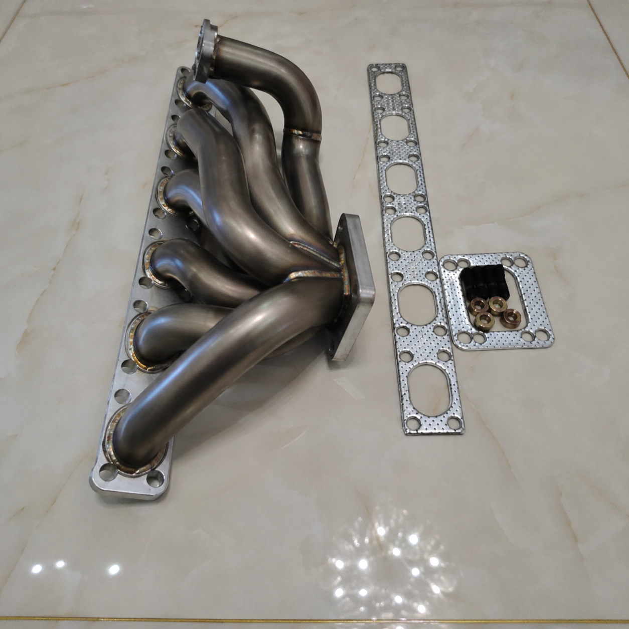 Collecteur turbo top mount T3/T4 BMW E30 E34 E46 M50 M52 M54 S50 S52 3 mm