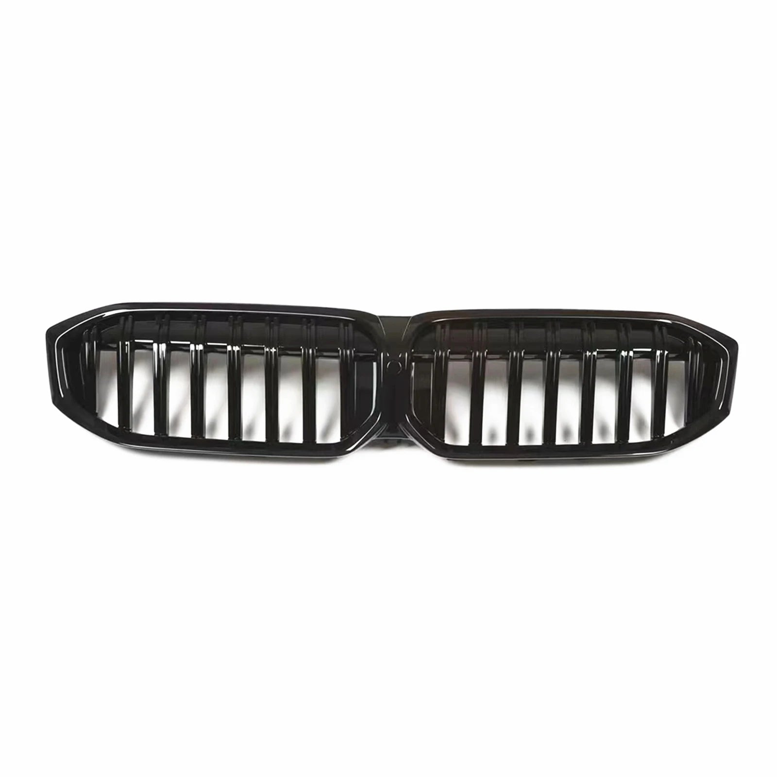 Calandre BMW G20 G21 G28 LCI en simple grille noire avec barres verticales sur fond blanc