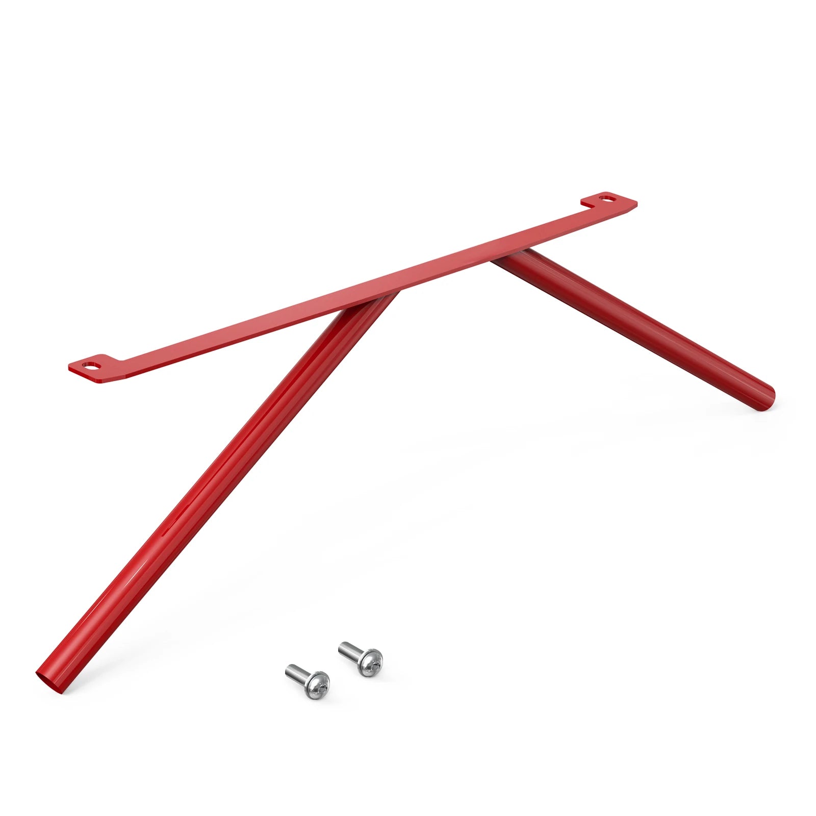 Renfort de calandre avant BMW E46 Kidney Struts V Brace rouge avec visserie
