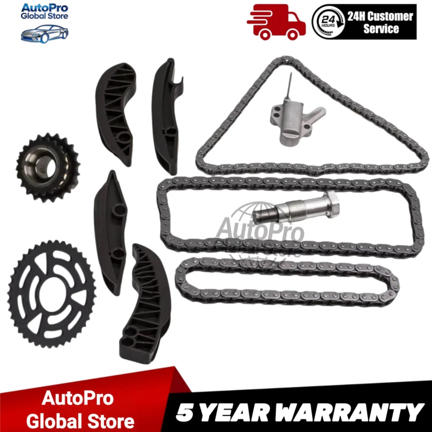 Engine Timing Chain Kit for BMW 3 5 6 7 X3 X5 X6 E90 E91 E92 E93 F31 F30 E60 E61 F10 F11 N57 N57N M57306D5 M57N306D4