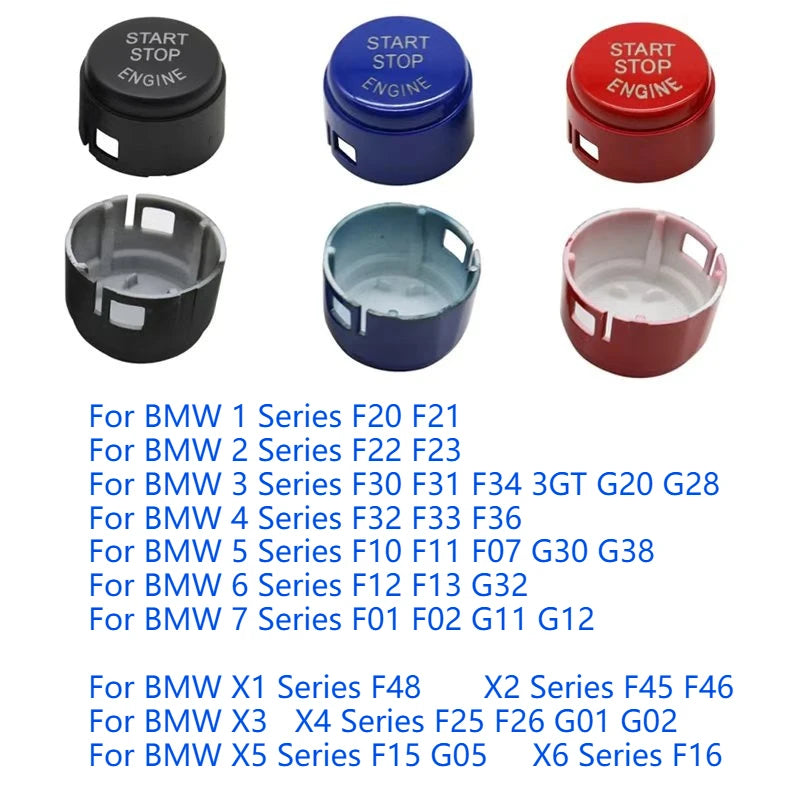 Bouton Start/Stop moteur BMW sans OFF – F10 F30 F01 F07 F12 F15 F25 F26 F34