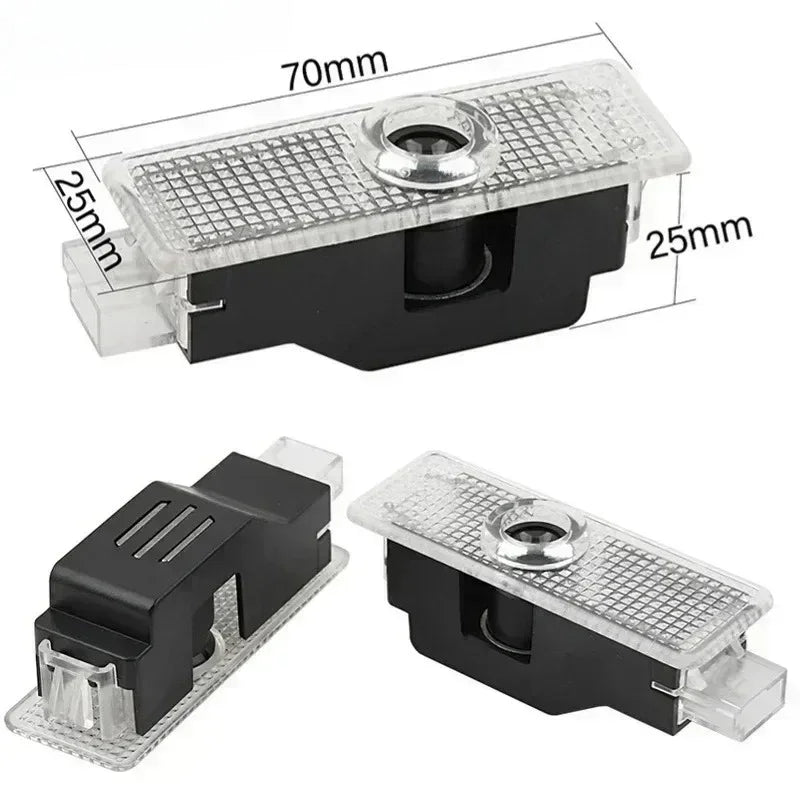 2/4Pcs Car Door Welcome LED Projector Laser Logo Door Light For BMW E90 E60 E46 E93 F20 F21 F30 F31 F32 F33 F34 F15 F10 F01 F11