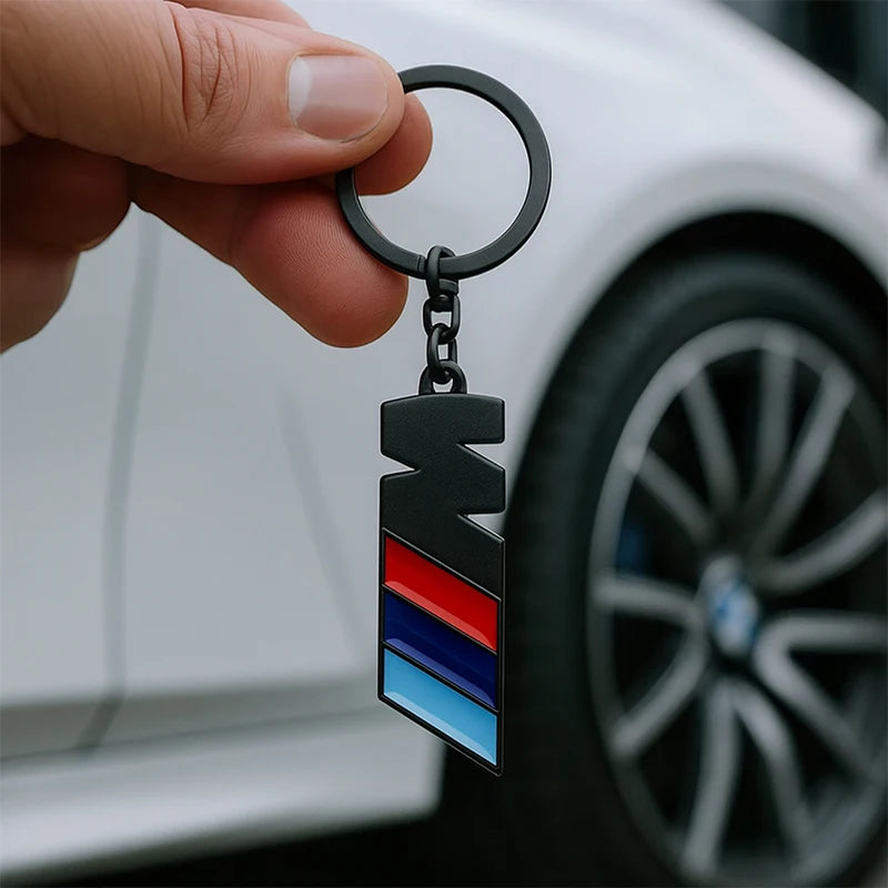 Car Logo Keychain Zinc Alloy Auto Key Ring Emblem Accessories For BMW M Performance E36 E60 E90 X2 X1 X3 X5 E46 E39 E70 M3 M5 M6