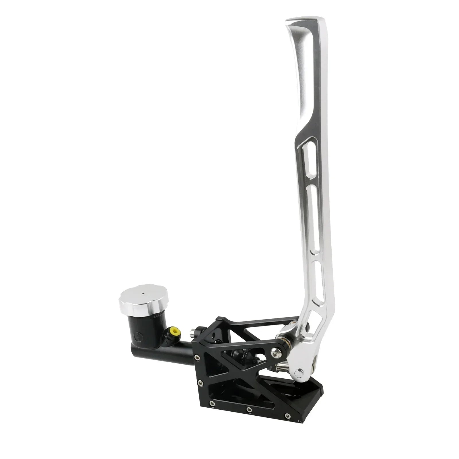 Hydraulic Handbrake Universal Diy Modification Drift Vertical Hydro Hand Brake Silver with Oil Tank For BMW Nissan VW