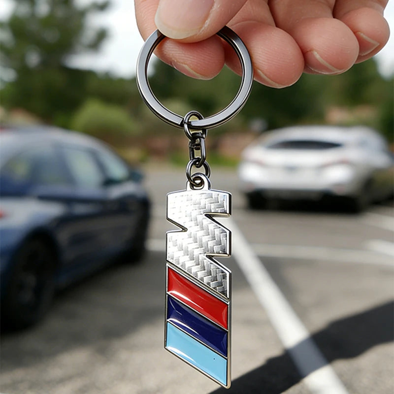 Car Logo Keychain Zinc Alloy Auto Key Ring Emblem Accessories For BMW M Performance E36 E60 E90 X2 X1 X3 X5 E46 E39 E70 M3 M5 M6