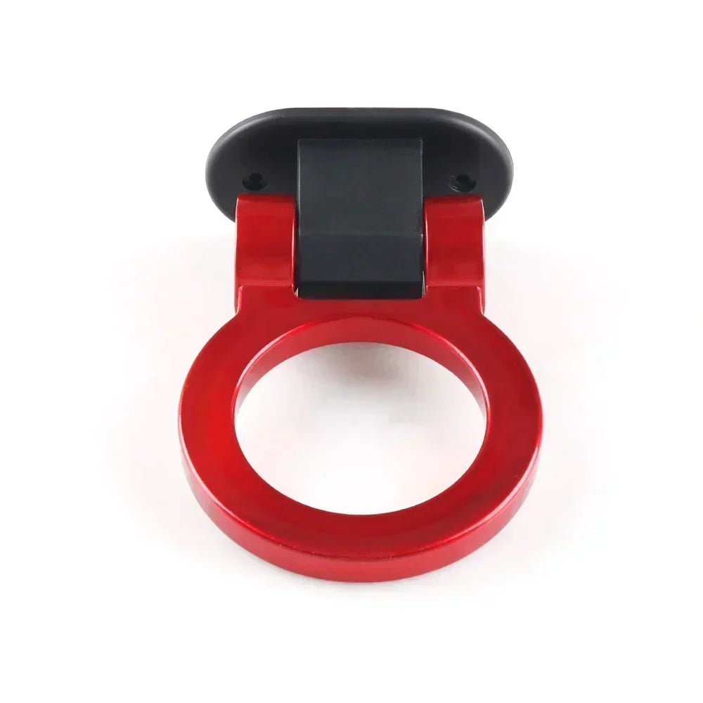 Universal Car Styling Decoration Trailer Hooks Sticker Car Auto Rear Front Trailer Simulation Racing Ring Vehicle Towing Hook