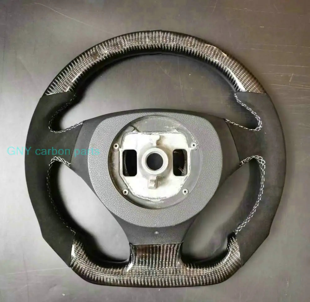 100% Real Carbon Fiber Car Steering Wheel For BMW E60 E61 E62 E63 E64 520 525 530