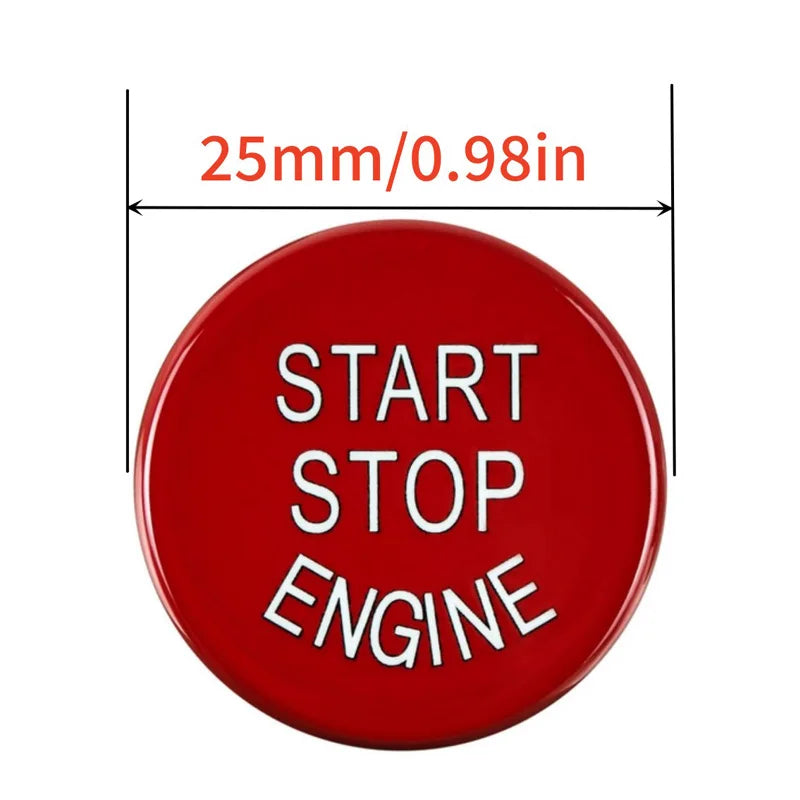 Cache bouton Start Stop moteur BMW avec OFF F20 F21 F22 F23 F30 F31 F32 F33 F34 F01 F02 F07 F10 F12 F13 F18
