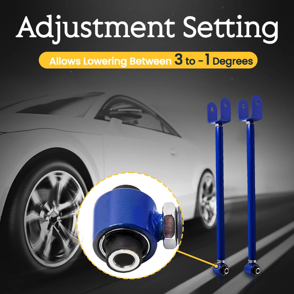 2pcs Rear Lower Control Arm Arms for BMW E36 E46 E83 E85 E86 E89 323i 325i 328i For BMW 3 Series E36 316 M3 E46 Z4 Coilovers