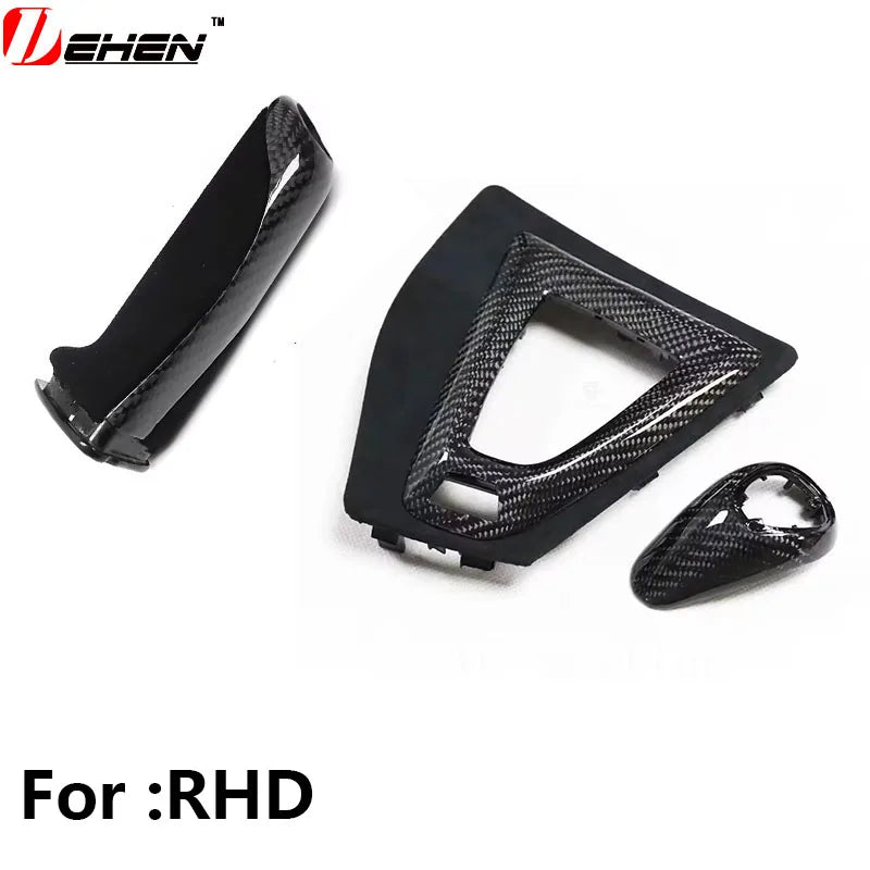 LHD and RHD Carbon Fiber Interior Accessories M2 M3 M4 Carbon Handbrake For BMW F80 F81 F82 F83 F87