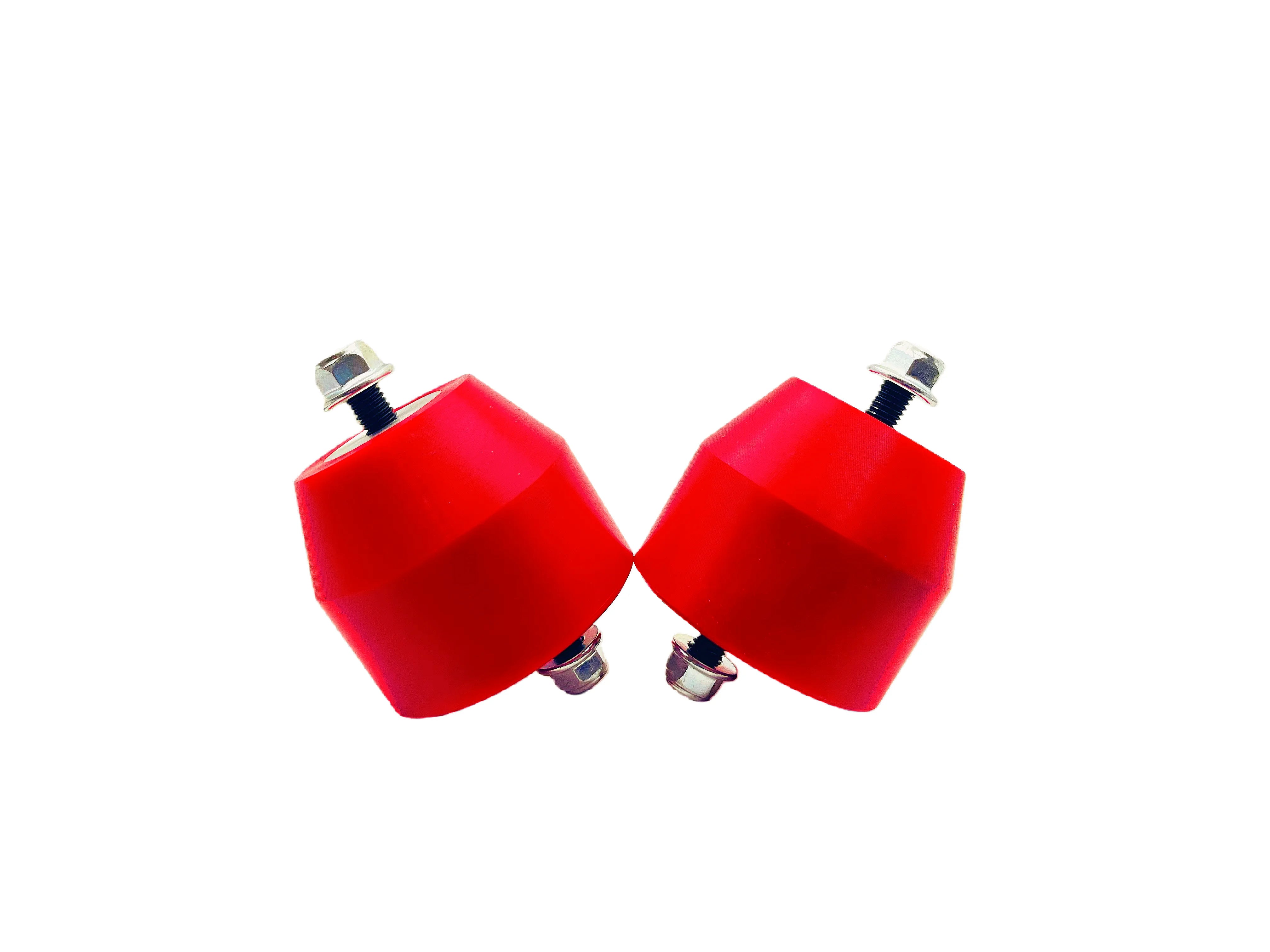 For BMW E36 E46 Compact Z3 Z4 Inline 6CYL RED Polyurethane Engine and Transmission Bracket Bushings 2-piece and 4-piece Set