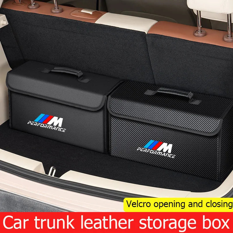 Car trunk storage box large capacity foldable storage bag for BMW M E46 E60 E36 F16 F25 F30 F34 M2 M3 M5 E87 X1 X3 X5 X6 X7 G01