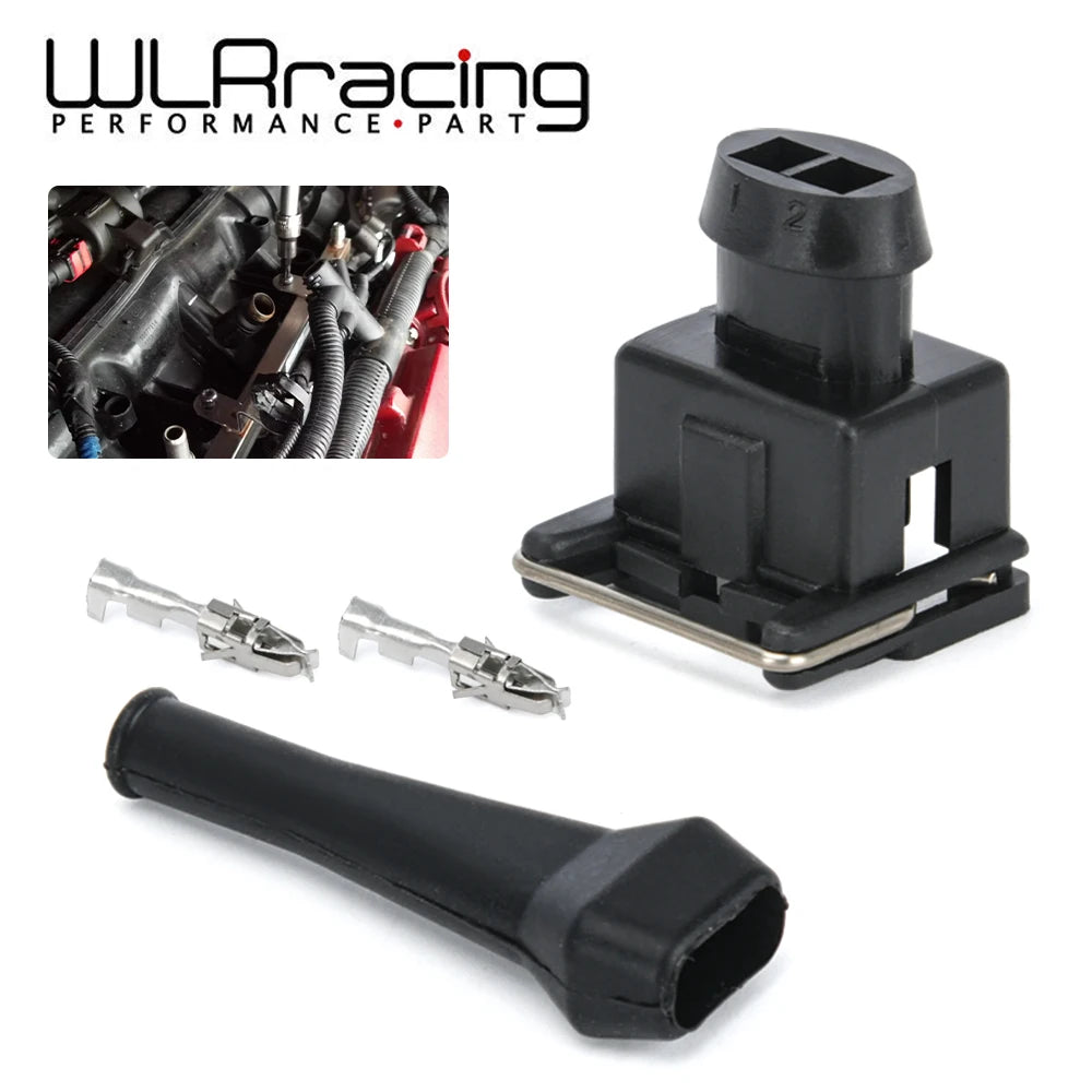 WLR RACING - High Quality EV1 Fuel Injector Connectors For many cars EV1 Injector Plug WLR-FIC12 WLR RACING - High Quality EV1 Fuel Injector Connectors For many cars EV1 Injector Plug WLR-FIC12