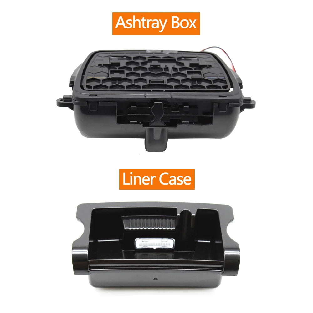 Car Center Console Ashtray Box Ash Case Cover For BMW 5 Series F10 F11 F18 520 523 525 528 530 2010-2017 51169206347