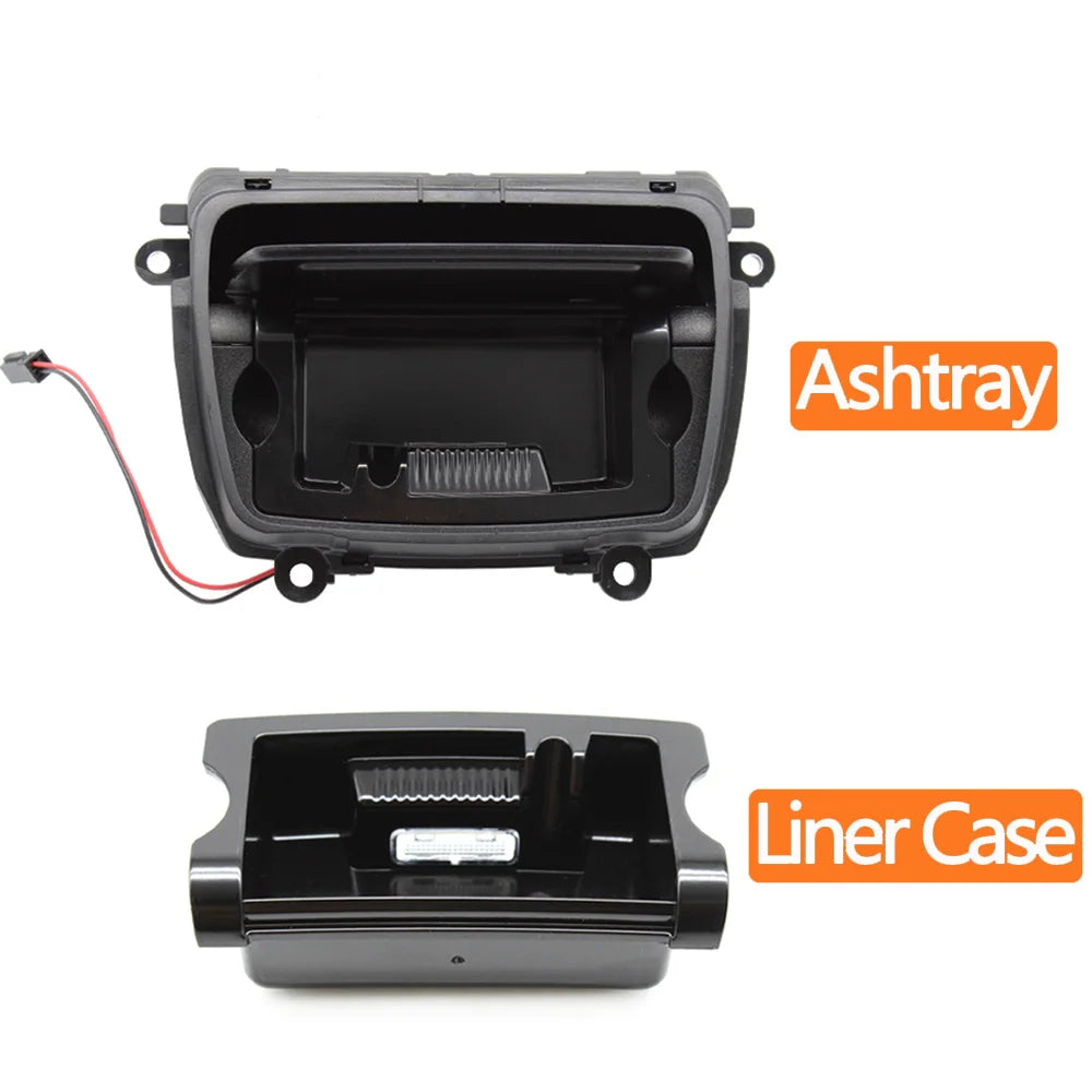 Car Center Console Ashtray Box Ash Case Cover For BMW 5 Series F10 F11 F18 520 523 525 528 530 2010-2017 51169206347