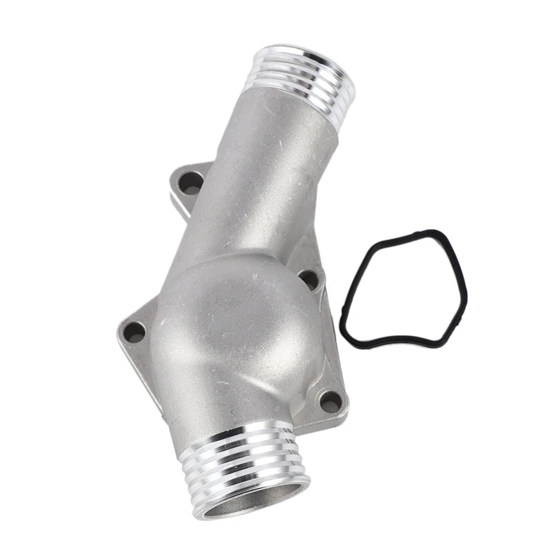Upgraded Aluminum Thermostat Housing Cover With Gasket For Bmw M3 Z3 E34 E36 11531722531 11531740437 Polished