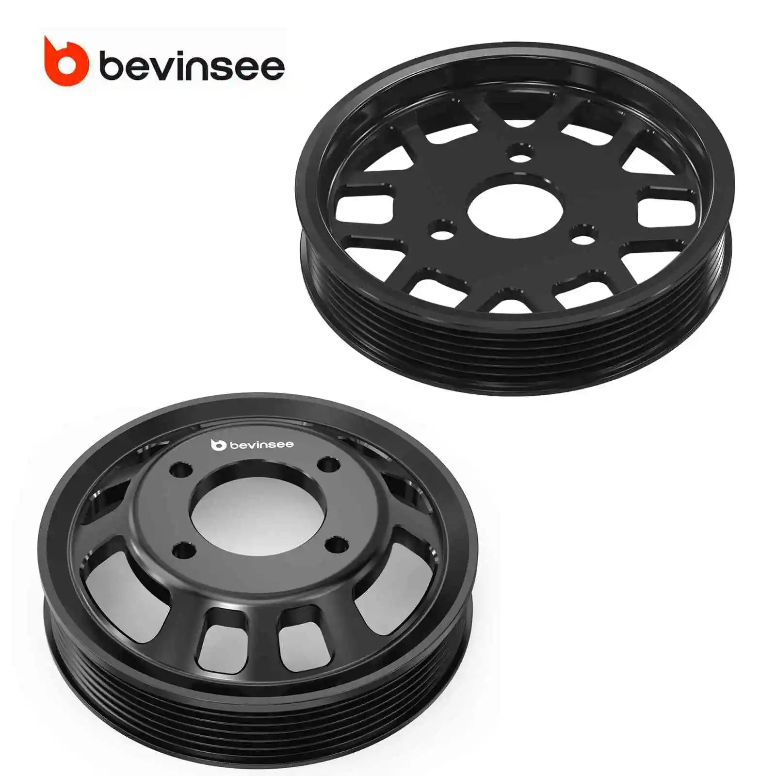 Aluminum Power Steering Pulley & Water Pump Pulley For BMW M52 Engine For BMW E36 320i 323i 328i E39 520i 523i 528i Z3 E36 2.8 Aluminum Power Steering Pulley & Water Pump Pulley For BMW M52 Engine For BMW E36 320i 323i 328i E39 520i 523i 528i Z3 E36 2.8