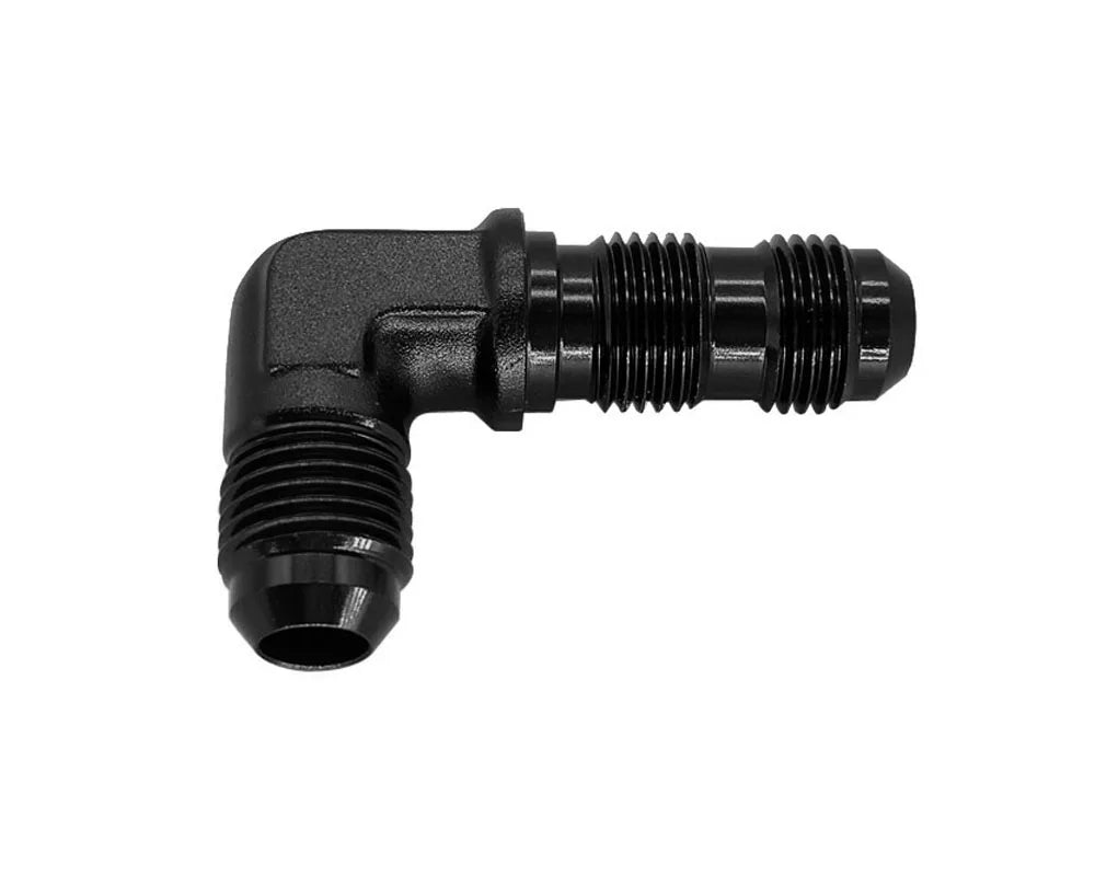 Aluminium AN3 4 6 8 10 12AN Male 90 Degree Elbow Flare Bulkhead Adptors Anodized Forged Fitting Oil Adapters Blue/Black 833