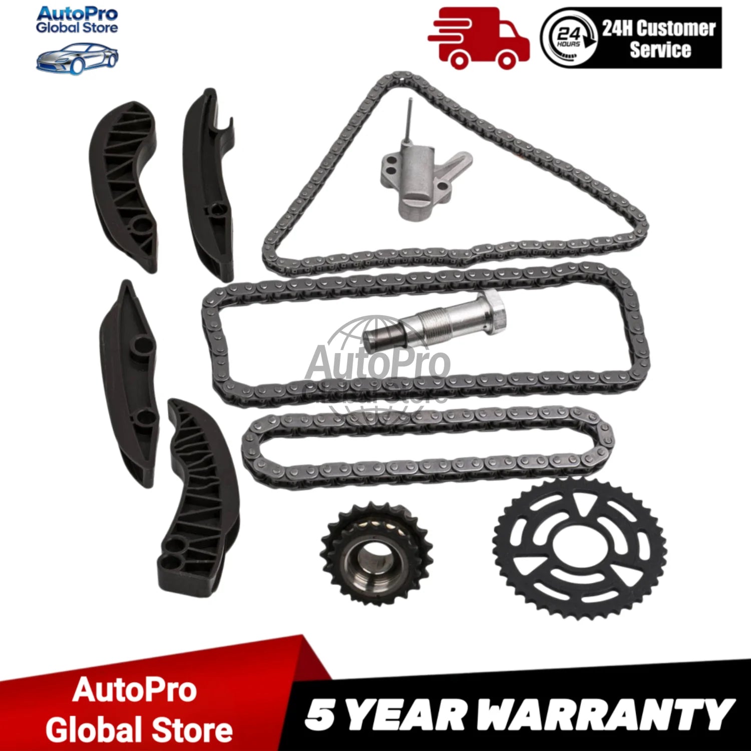 Engine Timing Chain Kit for BMW 3 5 6 7 X3 X5 X6 E90 E91 E92 E93 F31 F30 E60 E61 F10 F11 N57 N57N M57306D5 M57N306D4