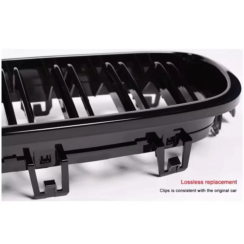 Calandre avant BMW Série 3 F30 F31 F35 2013-2019 noir brillant ou aspect carbone