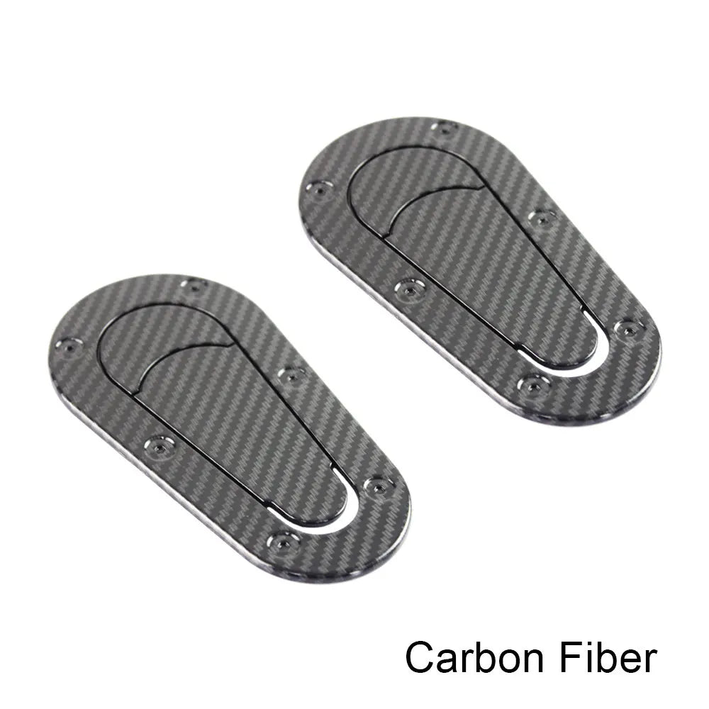 2PCS Car Hood Scoop Stickers Universal Black Carbon ABS Plastic Racing Bonnet Decorative Exterior Modified Hood Scoop Sticker 2PCS Car Hood Scoop Stickers Universal Black Carbon ABS Plastic Racing Bonnet Decorative Exterior Modified Hood Scoop Sticker