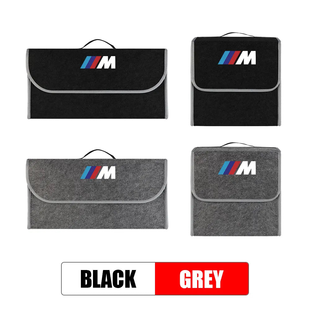 Folding Car Anti Slip Storage Bag Trunk Organizer For BMW M Performance E46 E90 F30 F10 E60 F20 X1 X5 Auto Interior Accessories