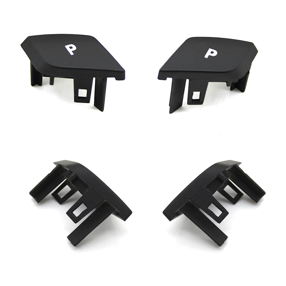 LHD RHD Car Gear Shifter Lever Auto Parking Letter P Button Cover Replacement For BMW 5 6 7 X3 X4 Series G30 G31 G32 G11 G12 G01
