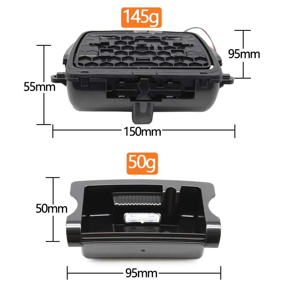 Car Center Console Ashtray Box Ash Case Cover For BMW 5 Series F10 F11 F18 520 523 525 528 530 2010-2017 51169206347