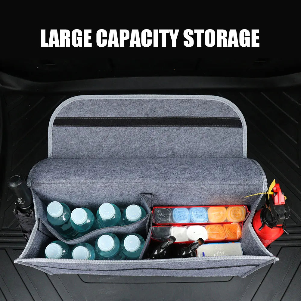 Folding Car Anti Slip Storage Bag Trunk Organizer For BMW M Performance E46 E90 F30 F10 E60 F20 X1 X5 Auto Interior Accessories