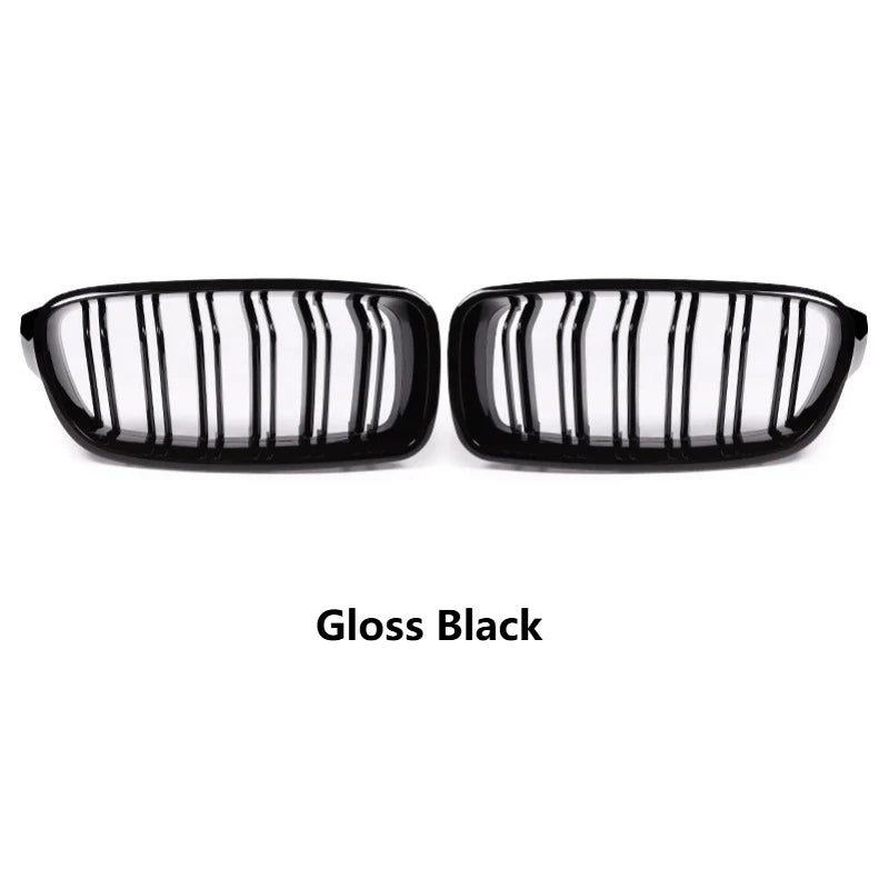 Calandre avant BMW Série 3 F30 F31 F35 2013-2019 noir brillant ou aspect carbone