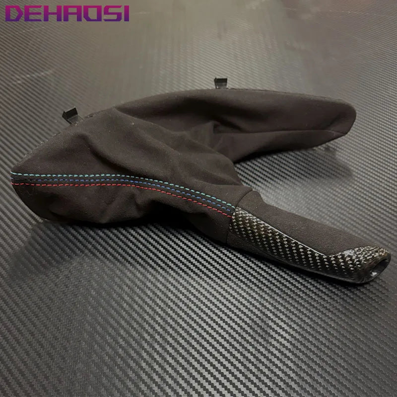 LHD and RHD Carbon Fiber Interior Accessories M2 M3 M4 Carbon Handbrake For BMW F80 F81 F82 F83 F87