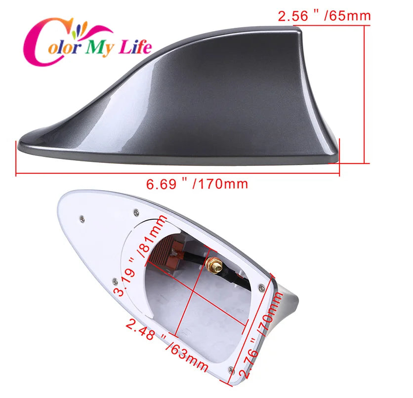 Car Shark Antenna Auto Radio Signal Aerials Accessories for Opel Insignia Astra G J F K Vectra C H Corsa C B D Omega Zafira B