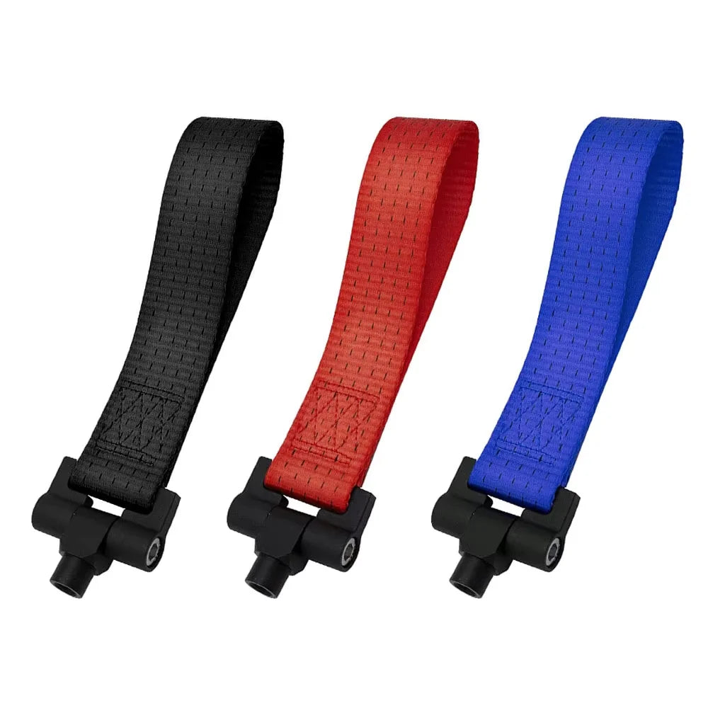 Racing Tow Strap Trailer Hook Car Towing Hook  Belt Rope European For BMW E46 E30 E32 E36 E90 E91 Car Drift Tuning Accessories