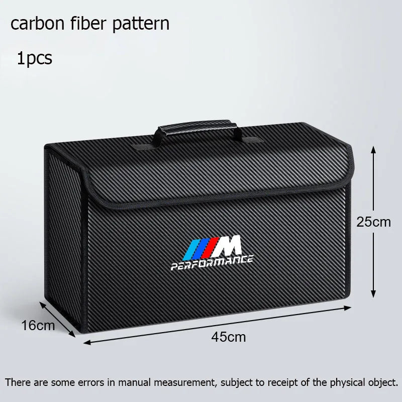 Car trunk storage box large capacity foldable storage bag for BMW M E46 E60 E36 F16 F25 F30 F34 M2 M3 M5 E87 X1 X3 X5 X6 X7 G01