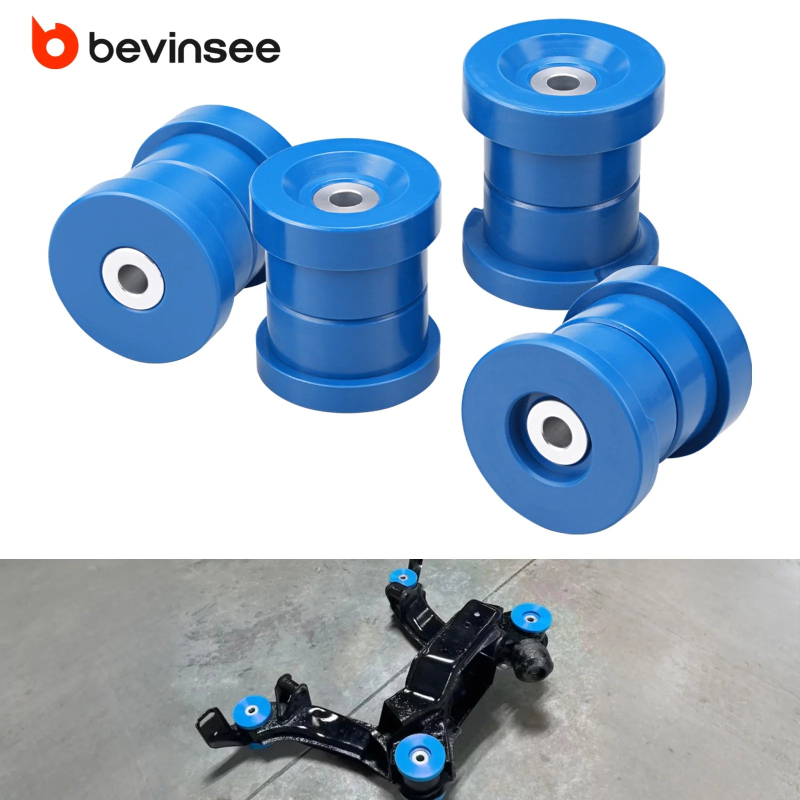 BEVINSEE 95A Polyurethane Rear Subframe Bushing Kit for BMW E36 3 Series 1992-1999 Non-TI, Replace 33319059300,33319059301 BEVINSEE 95A Polyurethane Rear Subframe Bushing Kit for BMW E36 3 Series 1992-1999 Non-TI, Replace 33319059300,33319059301