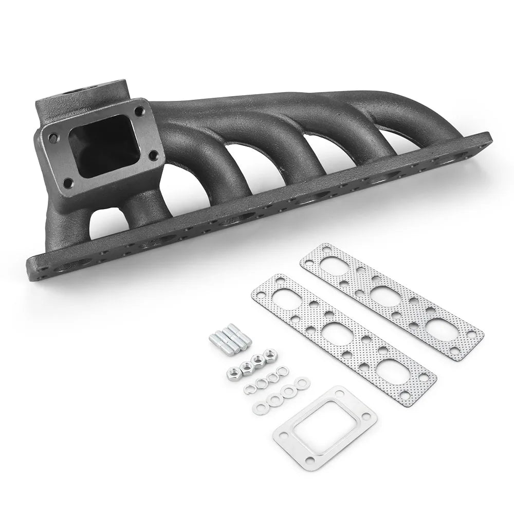 Cast Iron Turbo Manifold for BMW E36 E46 323i 323is 325i 328i 330i 330Xi 330Ci High Performance Exhaust Turbocharger Manifold Cast Iron Turbo Manifold for BMW E36 E46 323i 323is 325i 328i 330i 330Xi 330Ci High Performance Exhaust Turbocharger Manifold