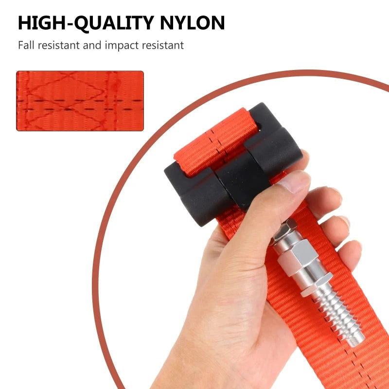 Racing Tow Strap Trailer Hook Car Towing Hook  Belt Rope European For BMW E46 E30 E32 E36 E90 E91 Car Drift Tuning Accessories
