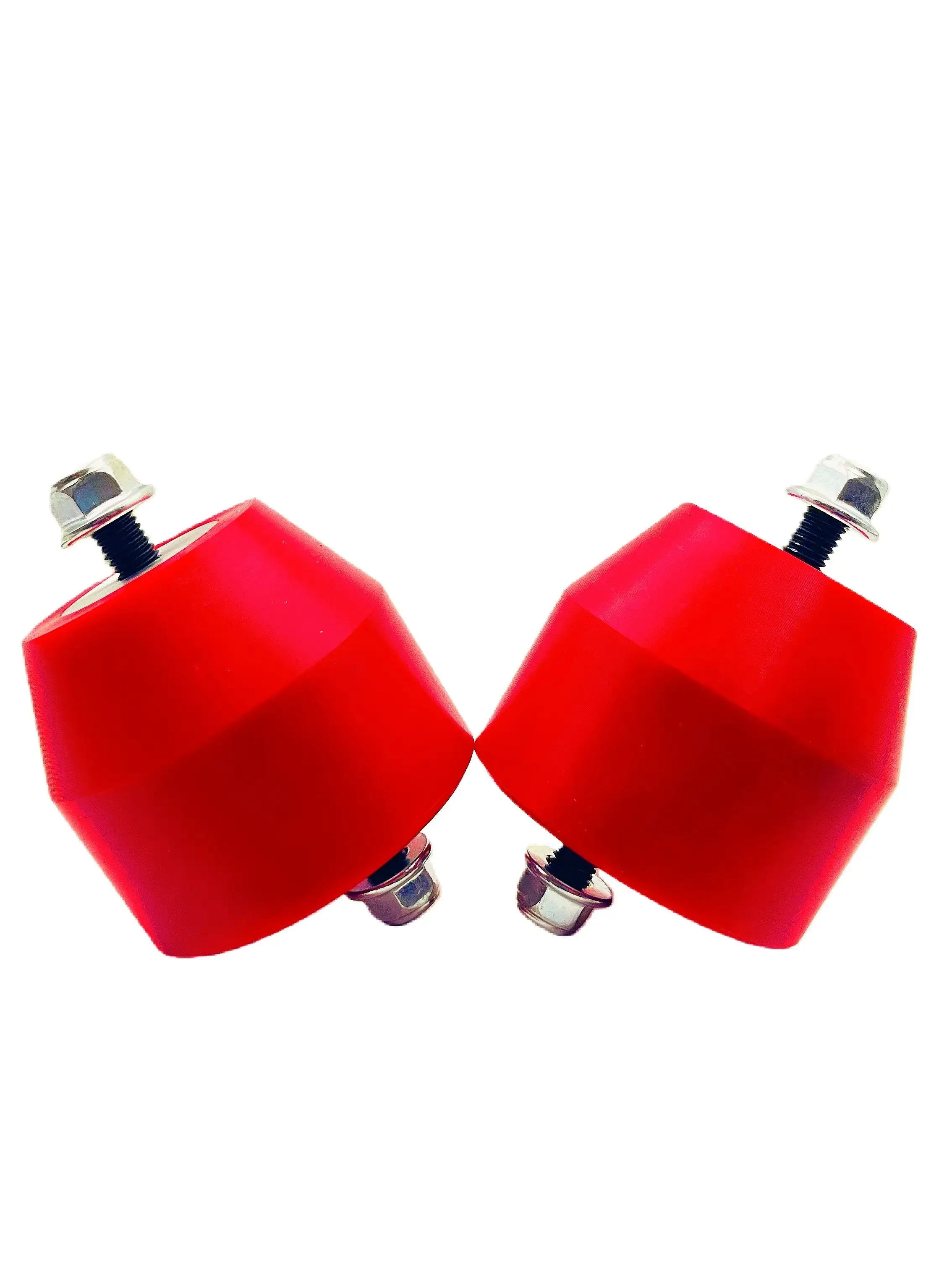 For BMW E36 E46 Compact Z3 Z4 Inline 6CYL RED Polyurethane Engine and Transmission Bracket Bushings 2-piece and 4-piece Set