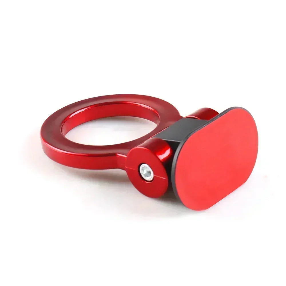 Universal Car Styling Decoration Trailer Hooks Sticker Car Auto Rear Front Trailer Simulation Racing Ring Vehicle Towing Hook