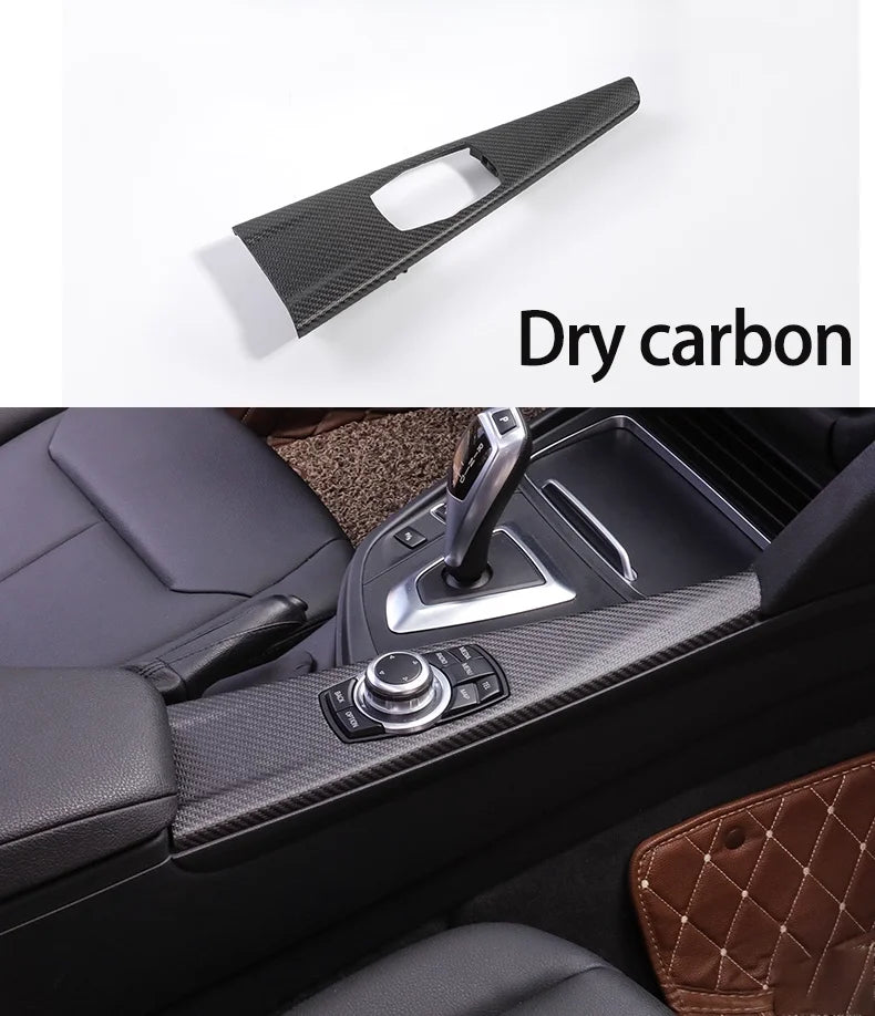 Contour iDrive multimédia BMW Série 3 Série 4 3 GT F30 F31 F32 F34 F35 F36 carbone, noir, argent ou carbone mat