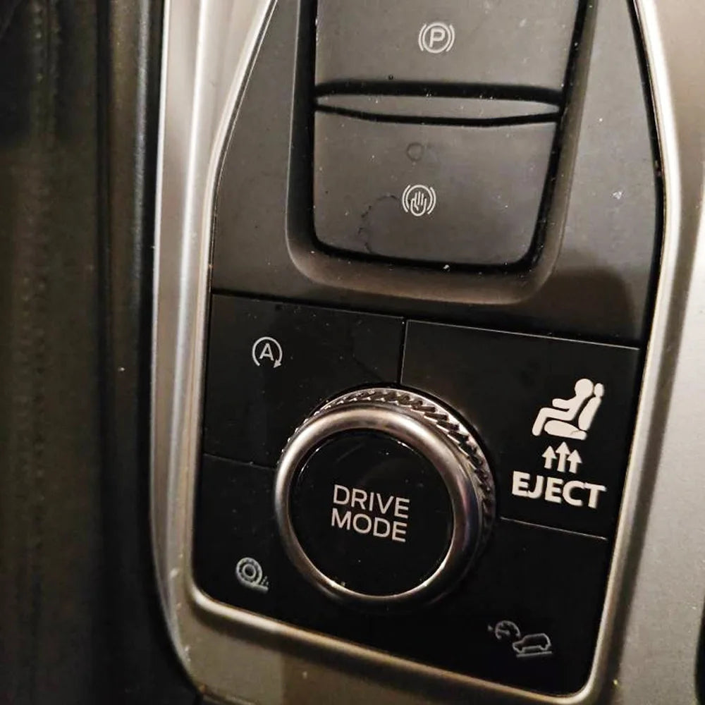Fake Eject Button Stickers Car Accessory Blank Space Decor Vinyl Decals Funny