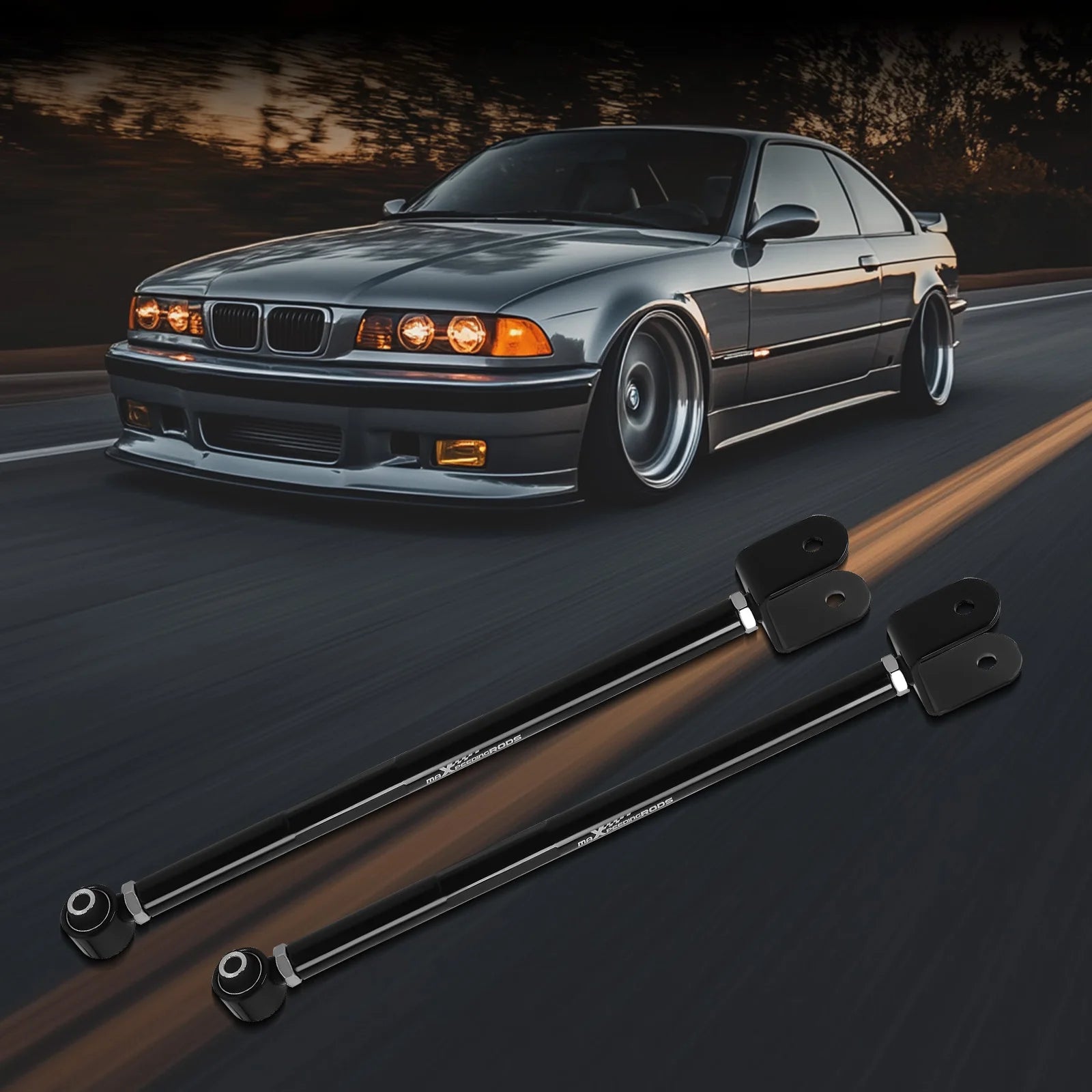 Rear Lower Camber Control Arms Toes for BMW E36 E46 E83 E85 E86 E89 Adjustable Control Camber Arms