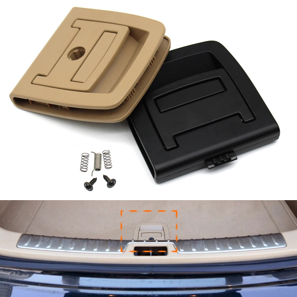 Car Rear Luggage Trunk Lid Boot Mat Floor Carpet Switch Latch Handle For BMW X5 X6 E70 E71 E72 F15 F16 5GT F07 51479120284 Car Rear Luggage Trunk Lid Boot Mat Floor Carpet Switch Latch Handle For BMW X5 X6 E70 E71 E72 F15 F16 5GT F07 51479120284