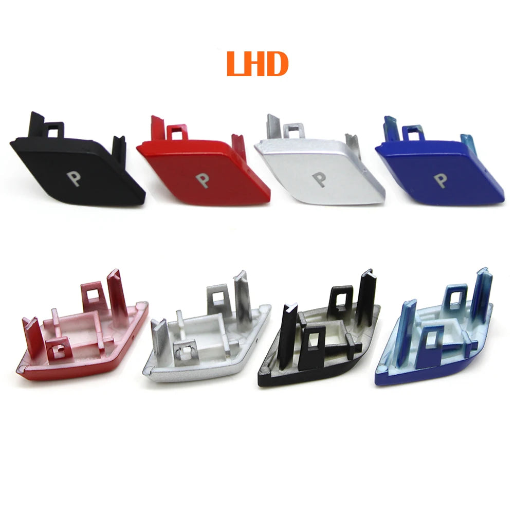 G30 G12 LHD RHD Car Gear Shifter Lever Auto Parking P Button Cover Cap Replacement For BMW 5 6 7 X3 X4 Series G31 G32 G11 G01