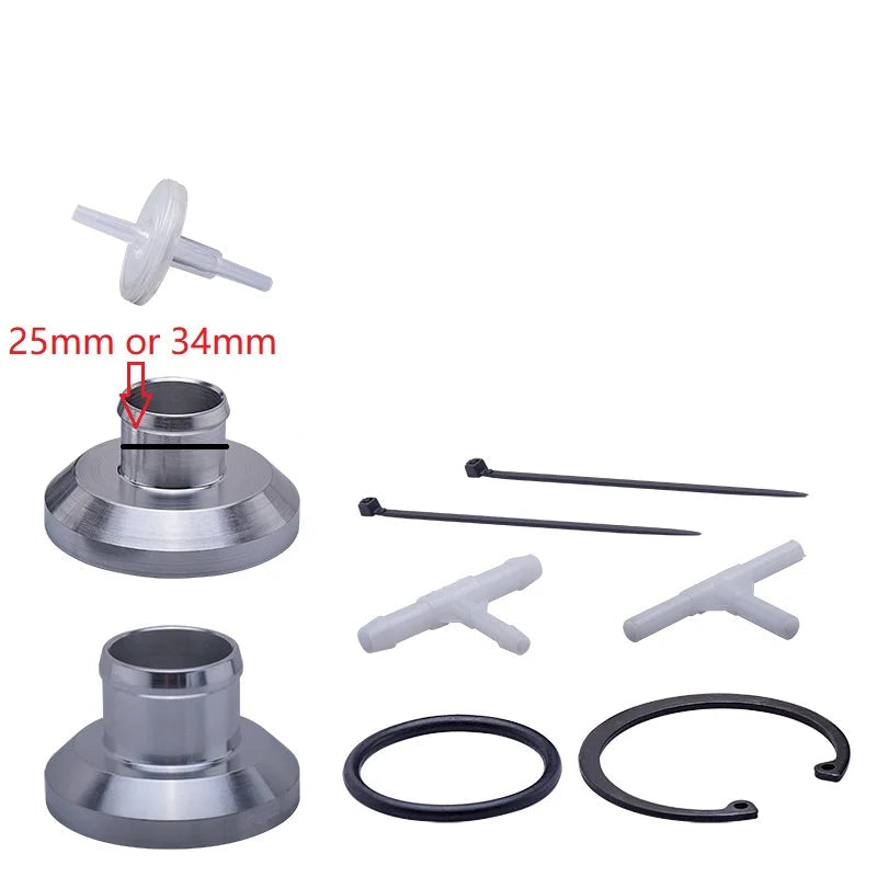 Accessoires de montage pour dump valve HKS SQV avec brides et joints