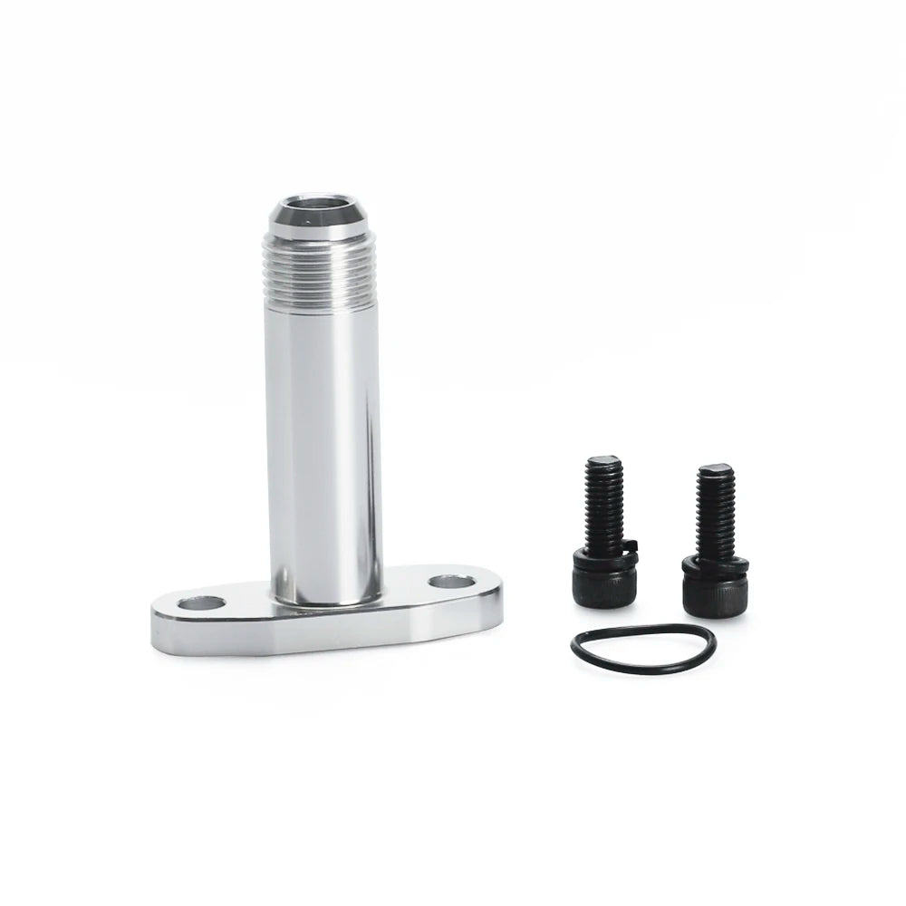 Kit complet bride longue de retour d’huile turbo AN10 avec joint torique et vis