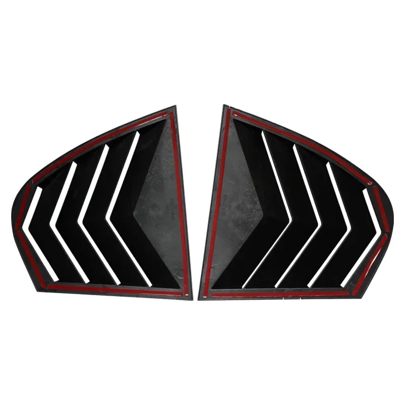 Caches de vitres arrière latérales BMW Série 5 E60 style louvers avec adhésif de fixation au dos