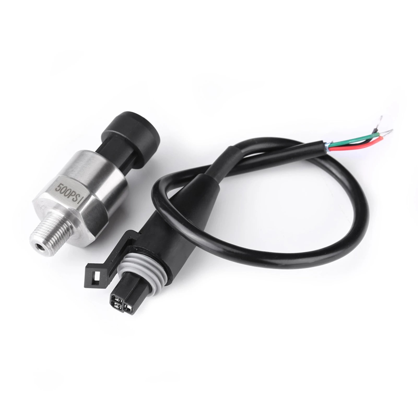 Capteur de pression 1/8 NPT 5V en inox livré avec câble et prise Capteur de pression 1/8 NPT 5V en inox livré avec câble et prise
